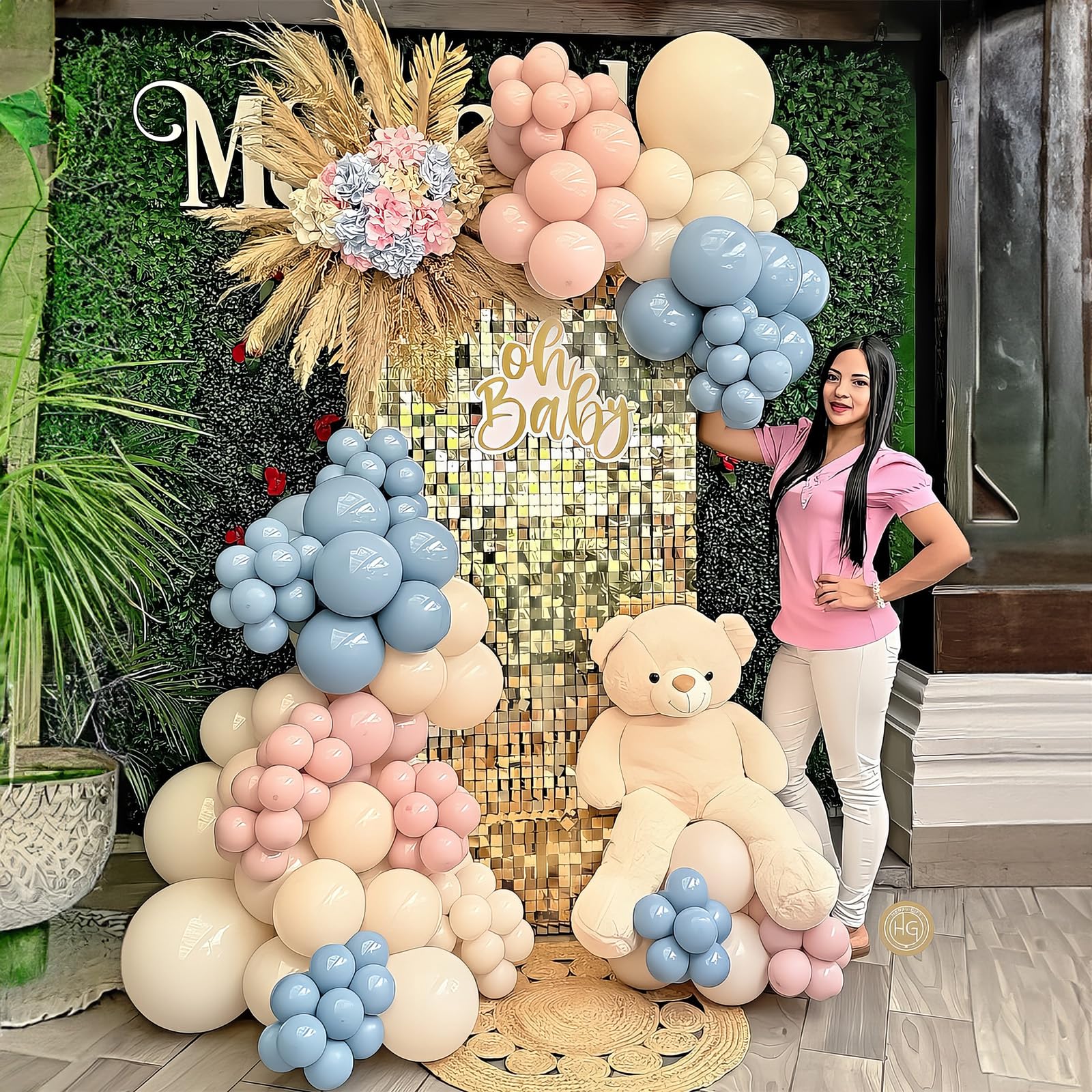 Black and Gold Balloons Graduation Balloon with Grad Foil Balloons Black White Sand Beige Gold Metallic Balloon for Grad Prom High School College Baby Shower Anniversary Birthday Party Decor